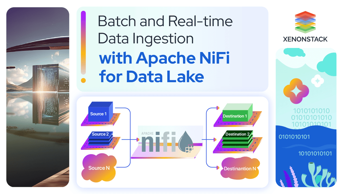 Batch and Real Time Data Ingestion with Apache NiFi for Data Lake