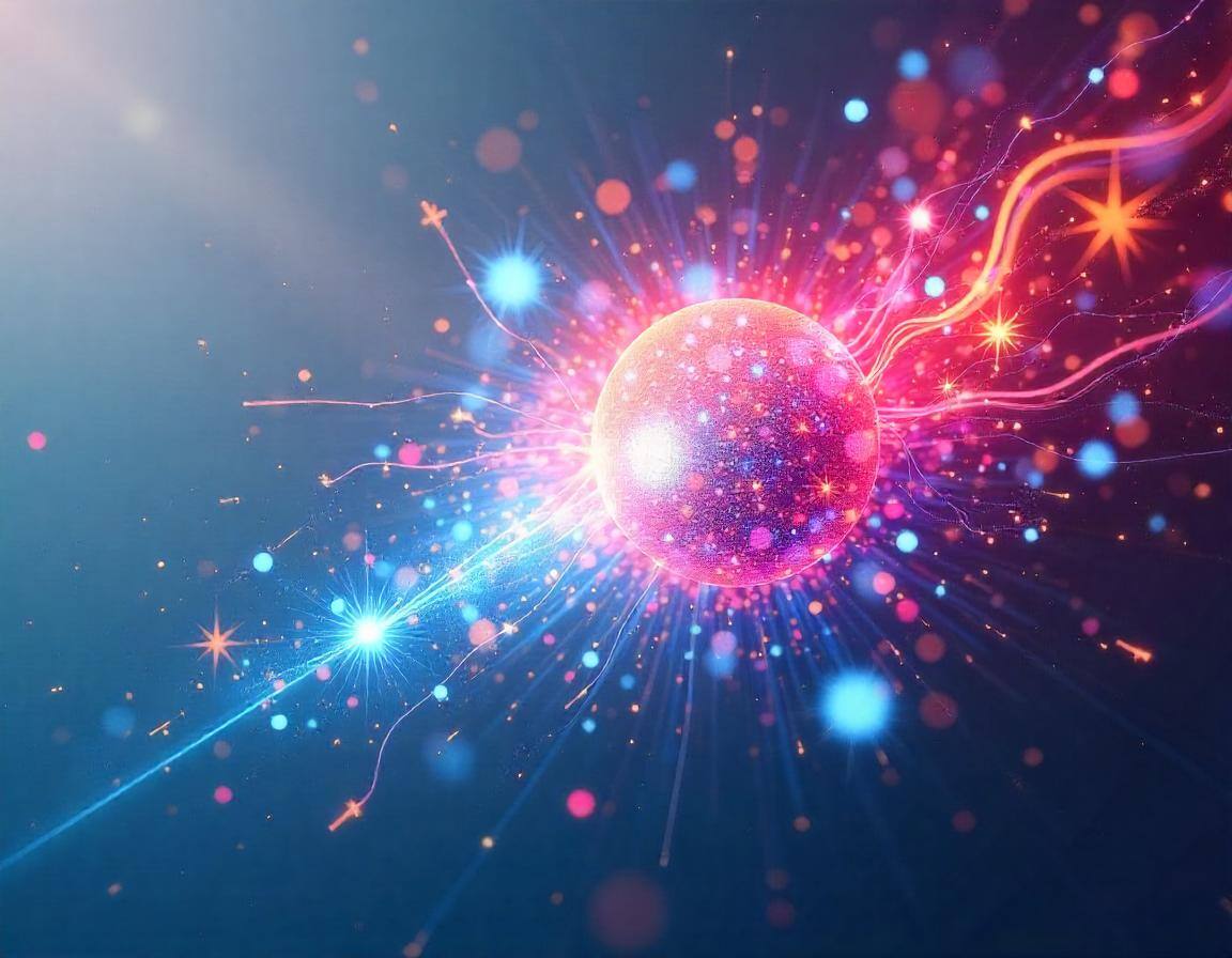 Empower transformation with generative AI, showcasing vibrant innovation through creative algorithms and industry advancements in a bright, dynamic background.