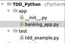 Environmental Setup for Test Driven Development in Python