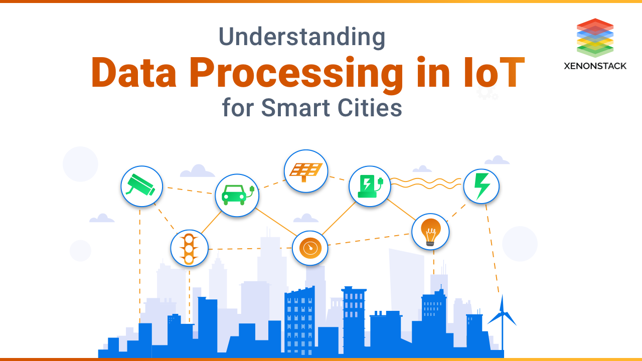 Architecture of Data Processing in IoT for Smart Cities