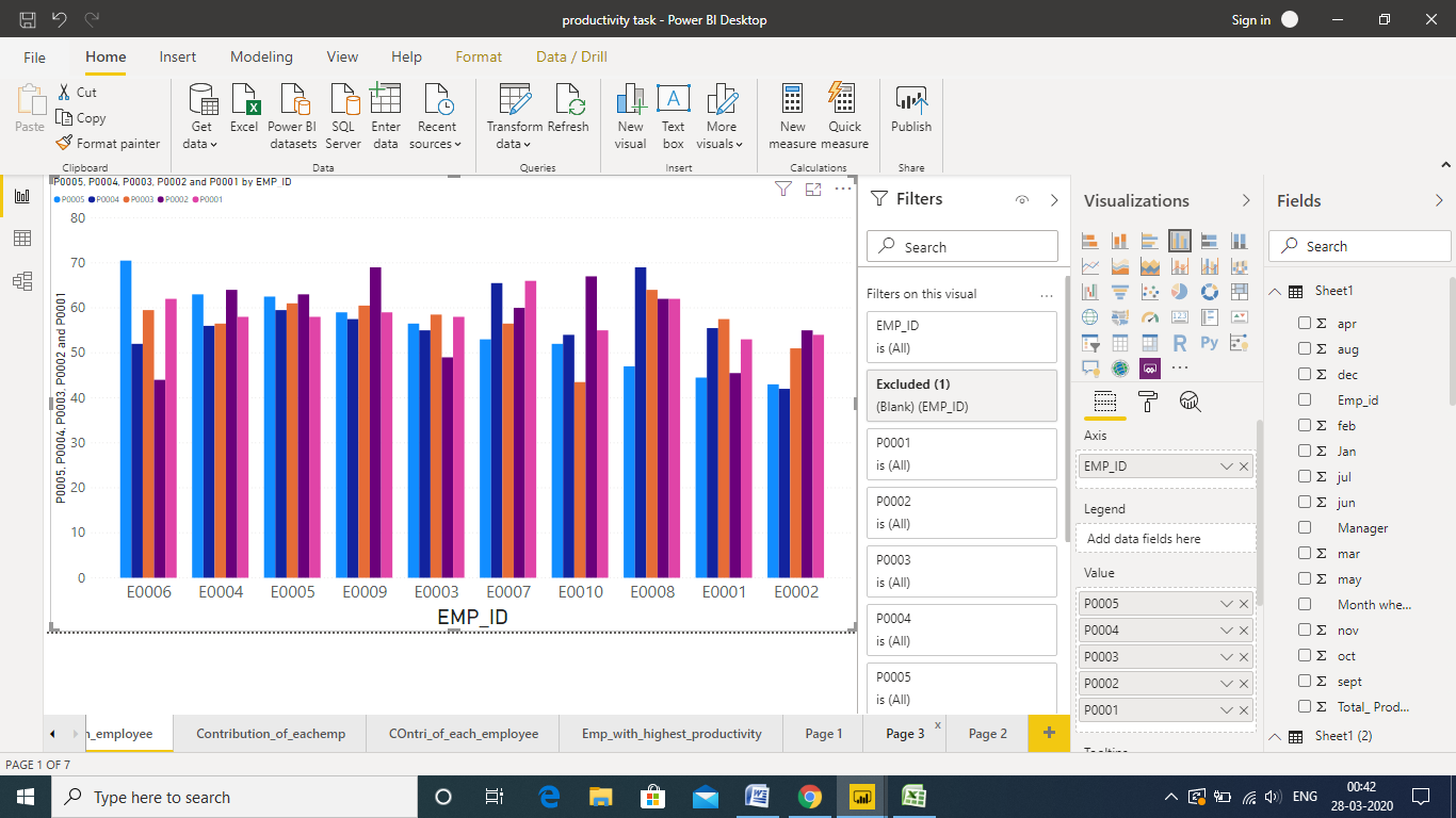 designing reports in power bi