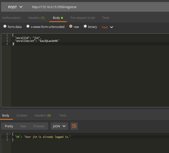 Running Rest API