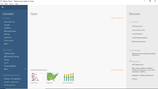 Tableau online